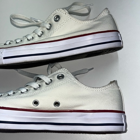 Imperfect Converse All Star Chucks low top sneakers women’s size 8 men’s size 6 - Picture 7 of 14